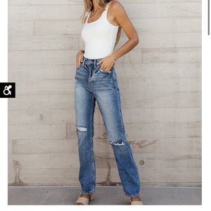 NWT Böhme Elias Straight Leg Jeans size 25